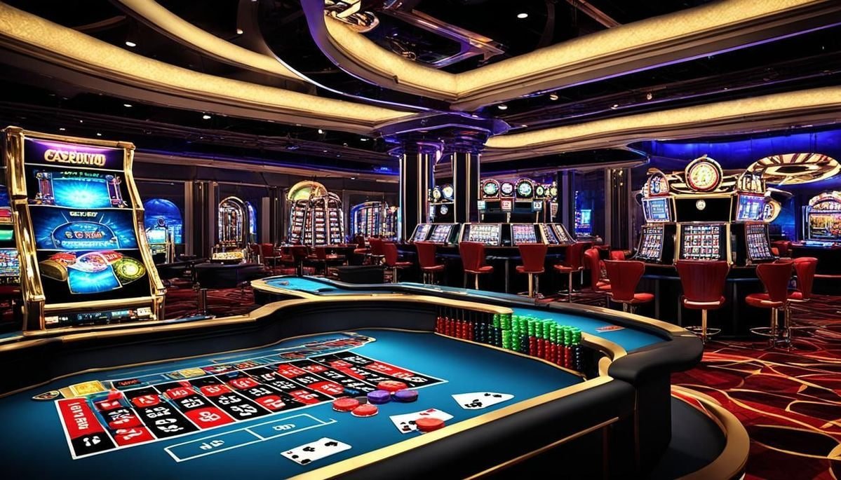 Tampilan antarmuka Baccarat Tanpa Komisi dengan statistik permainan dan riwayat hasil